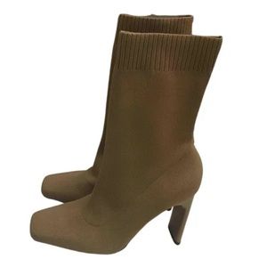 zara stretch fabric ankle boots